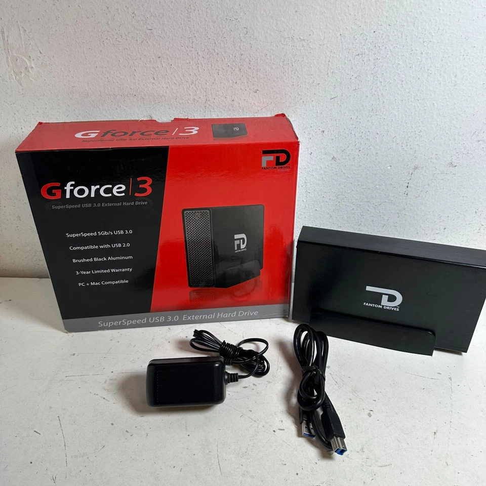 Fantom Drives G-Force3 Pro 4TB Super Speed USB 3 External Hard Drive Desktop - Image 1 of 4