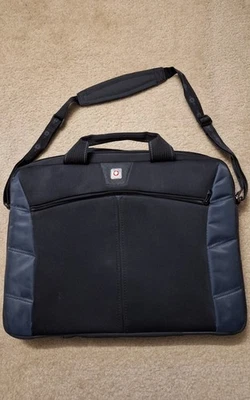 WENGER 瑞士夏尔巴 17.3 英寸笔记本电脑保护壳超薄信使旅行包 — 第 1/4 张图片