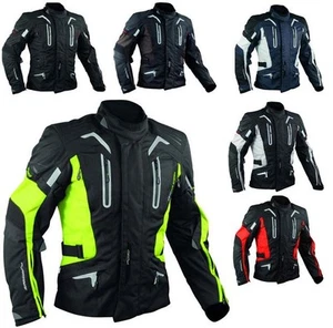 Motorradjacke Textiljacke Motorrad Touring Protektoren Wasserdicht Thermofutter - Bild 1 von 40