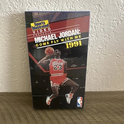 Michael Jordan Come Fly With Me Sports Illustrated (VHS, 1991) - NEW SEALED - Image 1 of 4