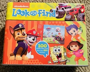 Nickelodeon Look & Find Tin Set Bubble Guppies Paw Patrol Activity Cards - Picture 1 of 22