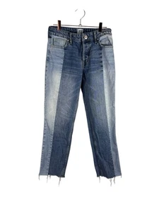 BDG Urban Outfitters Womens 26 Two Toned Button Fly Jessye Jeans 90s Y2K Grunge - Picture 1 of 7