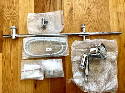 Handshower Set With 24" Slide Bar & 5-Function Handshower - Polished Chrome ROHL - Image 1 of 4