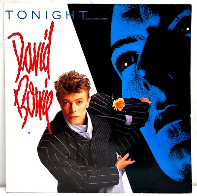 David Bowie Tonight 1984 Vinyl EMI America Records 1st Press UK Import 12" - Image 1 of 4