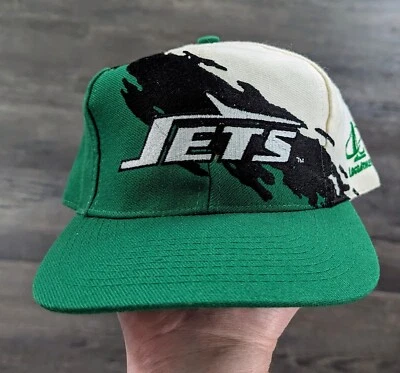 New York Jets Logo Athletic Proline Authentic Color Splash Fitted Hat Size 7¼ NY - Image 1 of 4