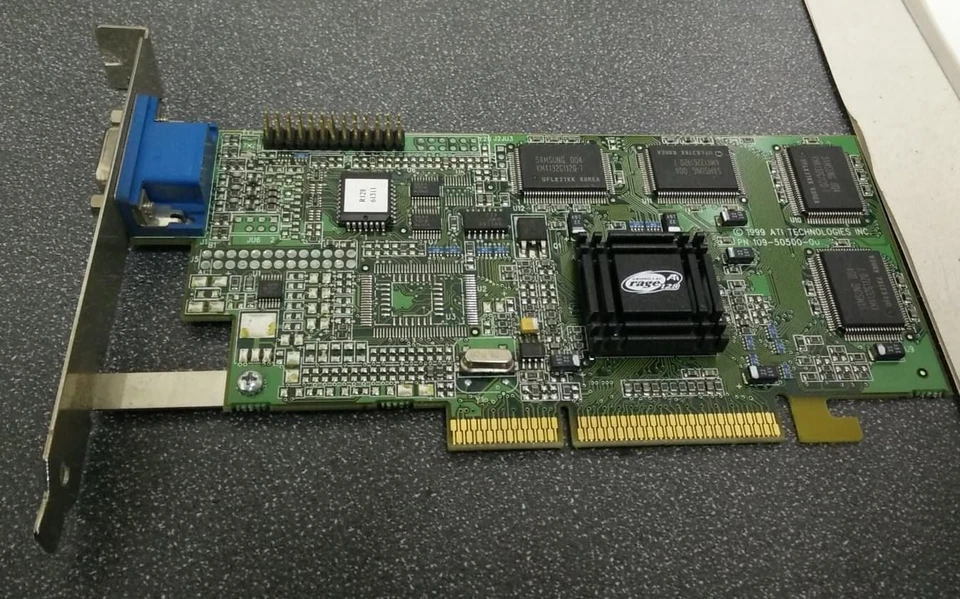 ATI 109-50500-00 Rage128 8MB AGP Video card - FREE SHIP! - Image 1 of 1