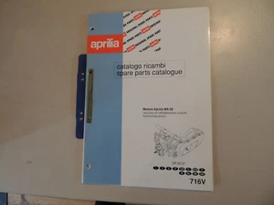 Teile Katalog spare parts catalogue Aprilia SR50 Motor MA50 Modelljahr 1997 - Bild 1 von 2