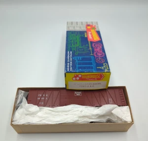 Roundhouse HO Scale 7868 CB&Q 46655 50' Single Sheath Box car Kit NOS - Picture 1 of 11