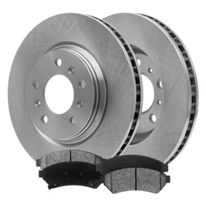 Front Vented Brake Rotors & Ceramic Pads For Buick Allure, LaCrosse 09-05; 297mm - Picture 1 of 6