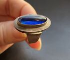 Vintage Sapphire Niels Erik From Denmark Sterling Silver ring size 6.5