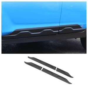For Subaru Crosstrek 2024-2025 black Body Door Side Molding Cover kit 4PCS - Picture 1 of 11