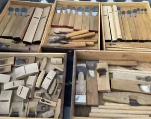 Japanese shipwright's plane sets Sori Kanna Japanese Carpenter Tool 政勝 - Picture 1 of 17