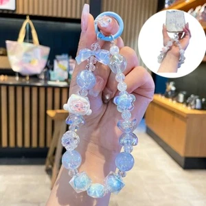 Popular DIY Beaded Pendant Mobile Phone Chain Labubu Key Chain Backpack Pendant - Picture 1 of 17