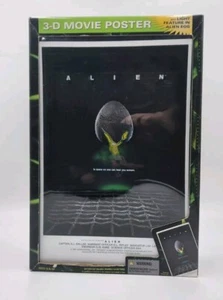 2006 McFarlane Alien 3D 3-D Movie Poster Art Figure with Light in the Alien Egg - Imagen 1 de 6