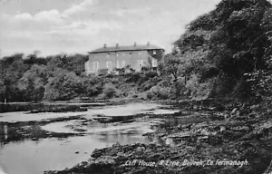 BELLEEK - CLIFF HOUSE - R. ERNE ~ AN OLD REAL PHOTO POSTCARD #250740 - Picture 1 of 2