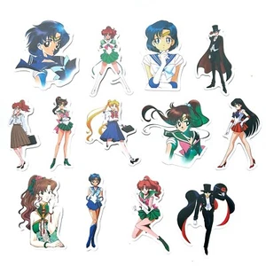 Sailor Moon Large Decal Stickers Device Mars Mercury Jupiter Tuxedo Mask Anime - Picture 1 of 6