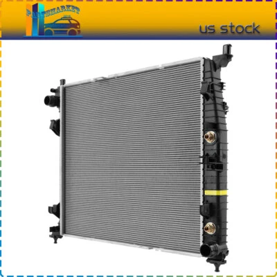 Fits 13505 New Aluminum Radiator Fits For 2016 17-2018 Mercedes-Benz GLE63 AMG S Foto 1 de 4
