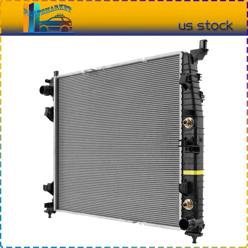 Fits 13505 New Aluminum Radiator Fits For 2016 17-2018 Mercedes-Benz GLE63 AMG S Foto 1 de 4