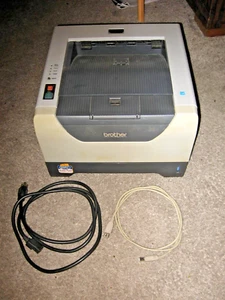 Brother HL-5340D Duplex Black White Laser Printer With Toner w/ USB & pwr cord - Picture 1 of 7