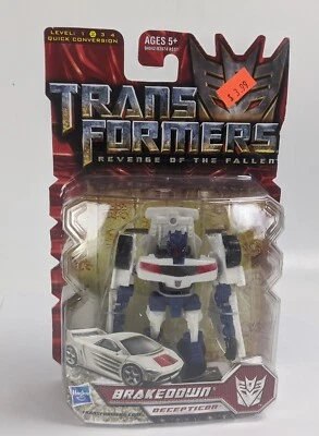 Transformers BRAKEDOWN Revenge of the Fallen ROTF Scout Class Figure 2009 NEW - Image 1 of 2