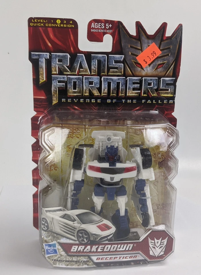 Transformers BRAKEDOWN Revenge of the Fallen ROTF Scout Class Figure 2009 NEW - Image 1 of 2