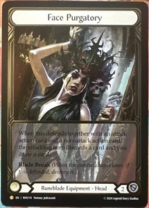 Face Purgatory | Extended Art | Cold Foil | ROS114| Rosetta | Flesh and Blood - Picture 1 of 2