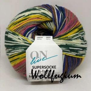 ONline Supersocke 6-f Sort. 372 Merino Color 3080 - Bild 1 von 2
