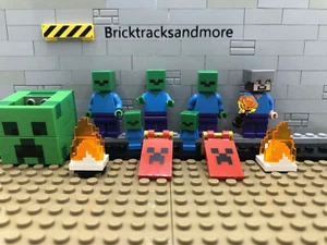 Lego® Minecraft Figuren Battlepack 4 Figuren 2 Mini Figuren Zubehör - Bild 1 von 1