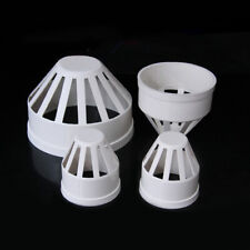 50mm-160mm PVC Drainage Pipe End Caps Breathable Cap Net Vent Terminal Fittings