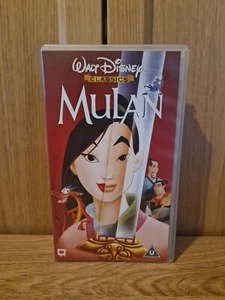 MULAN Video VHS PAL Walt Disney Classics Cert U Brand New & Sealed - Picture 1 of 4