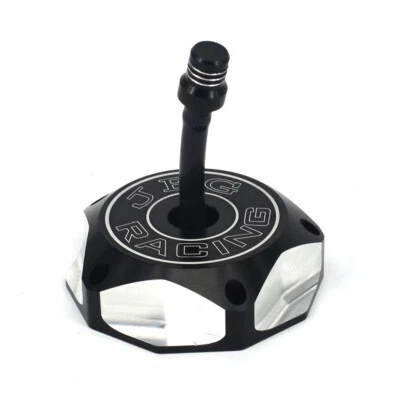 Gas Fuel Cap Covers CNC For YZ125 YZ250/250F/YZ450F WR250F/450F KX250/450 Black - Image 1 of 4