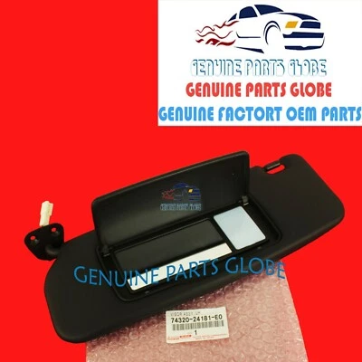 PARASOL IZQUIERDO ORIGINAL OEM LEXUS 06-10 SC430 MARRÓN OSCURO 74320-24181-E0 Foto 1 de 3