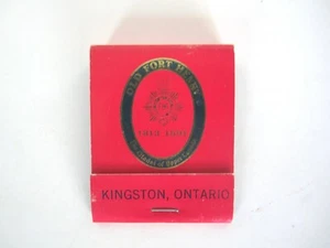 OLD FORT HENRY MATCHBOOK - KINGSTON, ONTARIO CANADA - Picture 1 of 3