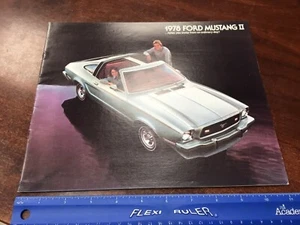NEW OLD STOCK Ford Mustang 1978 COBRA Original Dealer Sales Brochure FREE SHIP - Picture 1 of 16