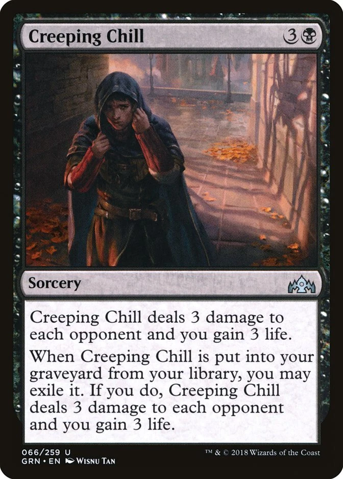 Creeping Chill [Guilds of Ravnica] Magic MTG - Image 1 of 1
