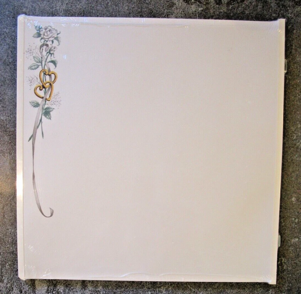 Creative Memories 12x12 Wedding Border Blank Scrapbook Pages