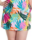 $79 Bleu By Rod Beattie Women Printed Plus Size Hi-Waist Swimskirt Size 22W
