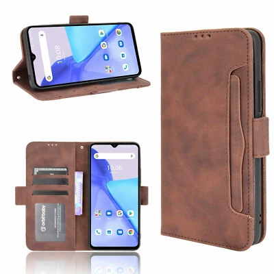 For Umidigi Power 5 Phone Case Magnetic PU Leather Wallet Stand Flip Cover - Image 1 of 4
