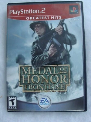 Sony Playstation 2 PS2 Medal of Honor Front Line Greatest Hits w Manual Orig Box - Image 1 of 3