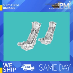 Rise144 Models RM075 1/144 Mirage F1/ Mirage 2000 ejection seats 2pcs - Picture 1 of 3