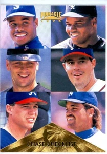 1996 Pinnacle - Checklist #399 Ken Griffey Jr, Cal Ripken, Frank Thomas - Picture 1 of 2