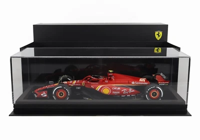 FERRARI SF-24 - 3RD BAHRAIN GP 2024 CARLOS SAINZ - LOOKSMART 1/18 SCALE MODEL - Image 1 of 4