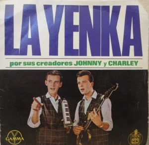 JOHNNY & CHARLEY -LA YENKA- 1964 RARE MEXICAN 7" EP PS 60'S POP - Picture 1 of 5