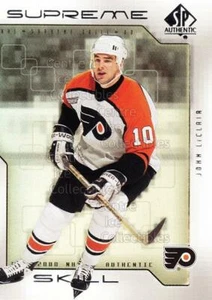 1999-00 SP Authentic Supreme Skill #9 John LeClair - Picture 1 of 1