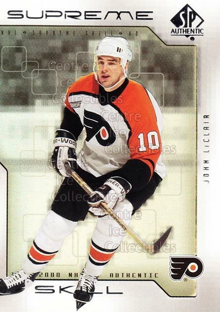 1999-00 SP Authentic Supreme Skill #9 John LeClair - Image 1 of 1