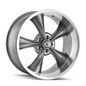 Ridler 20x10 Wheel Grey 695 5x5 0mm Aluminum Rim