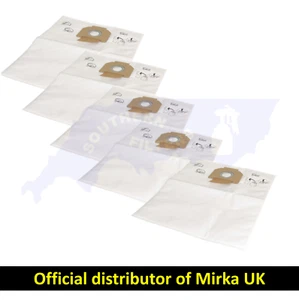 Mirka Vacuum Dust Extraction / Extractor Machine Bags 412/415 912/915 Fleece - Picture 1 of 2