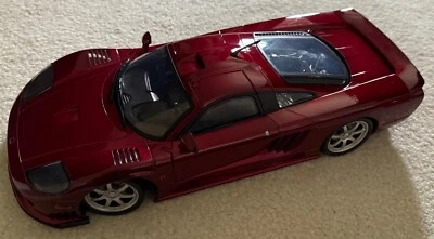 2004 SALEEN S7 TWIN TURBO RED METALLI 1:12 SCALE DIECASTCAR BY MOTORMAX 73005R - Image 1 of 4