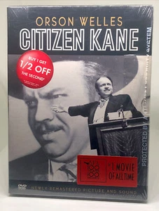 NEW 2 DVD Set CITIZEN KANE Orson Welles Film Masterpiece SEALED - Imagen 1 de 2