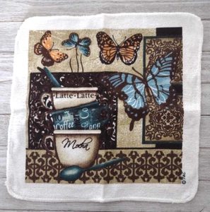 3 True Living Butterfly Decorative Dish Cloths - Imagen 1 de 2